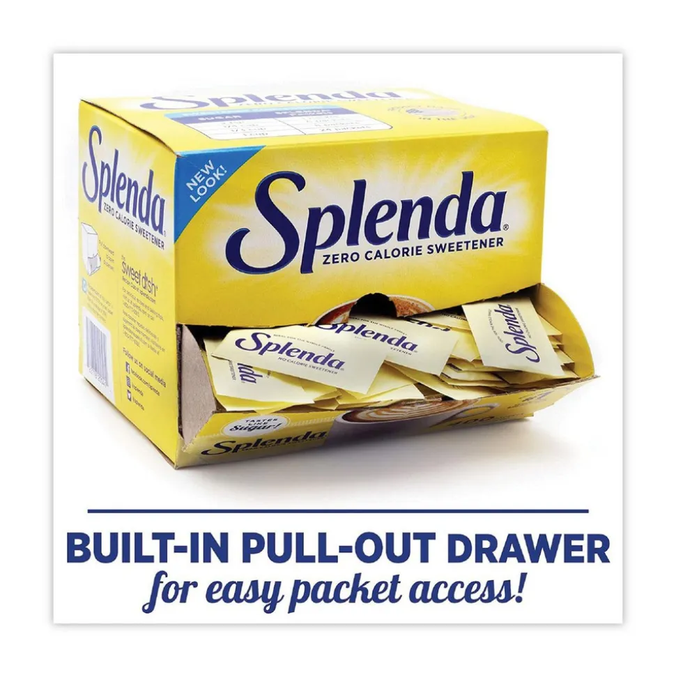Pack of (400) 0.035 oz Packet Artificial Sweetener