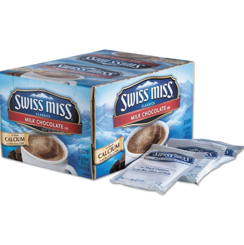Pack of (50) Swiss Miss Regular Hot Chocolate Mix Packets Hot Cocoa Mix