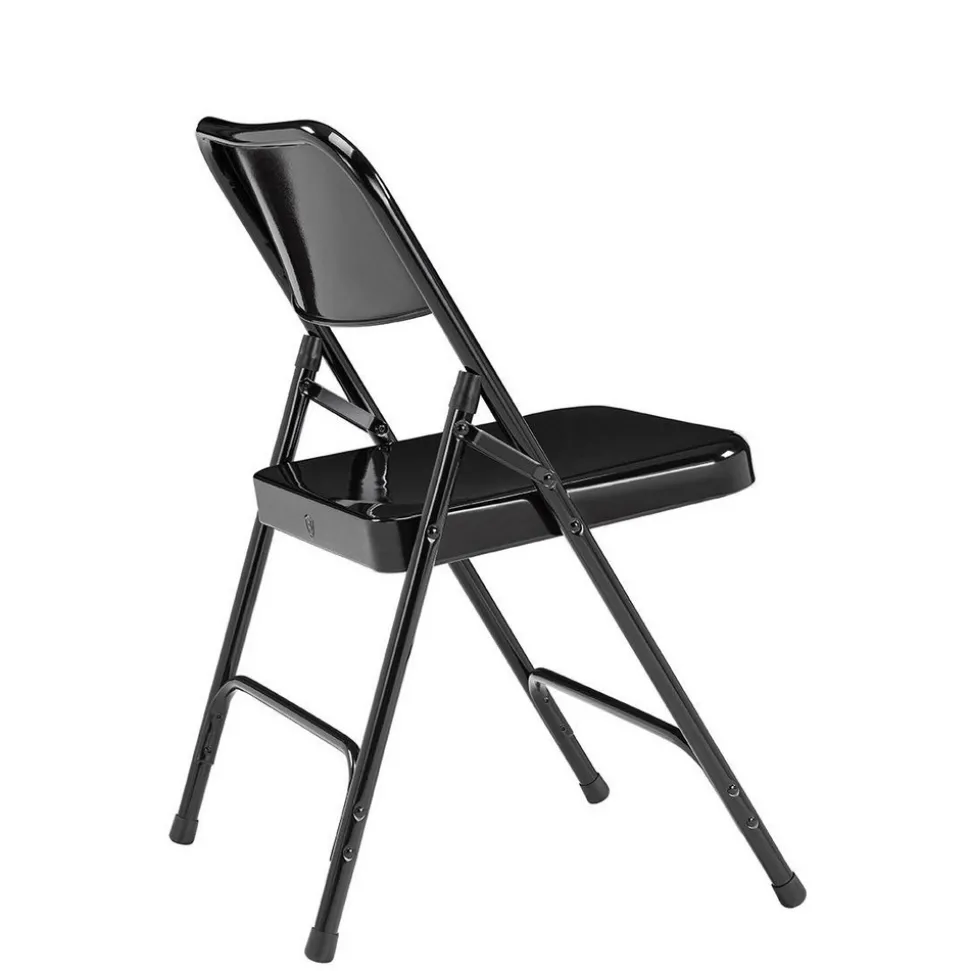 Pack of (4), 18-1/4" Wide x 20-1/4" Deep x 29-1/2" High, Steel Standard Folding Chairs