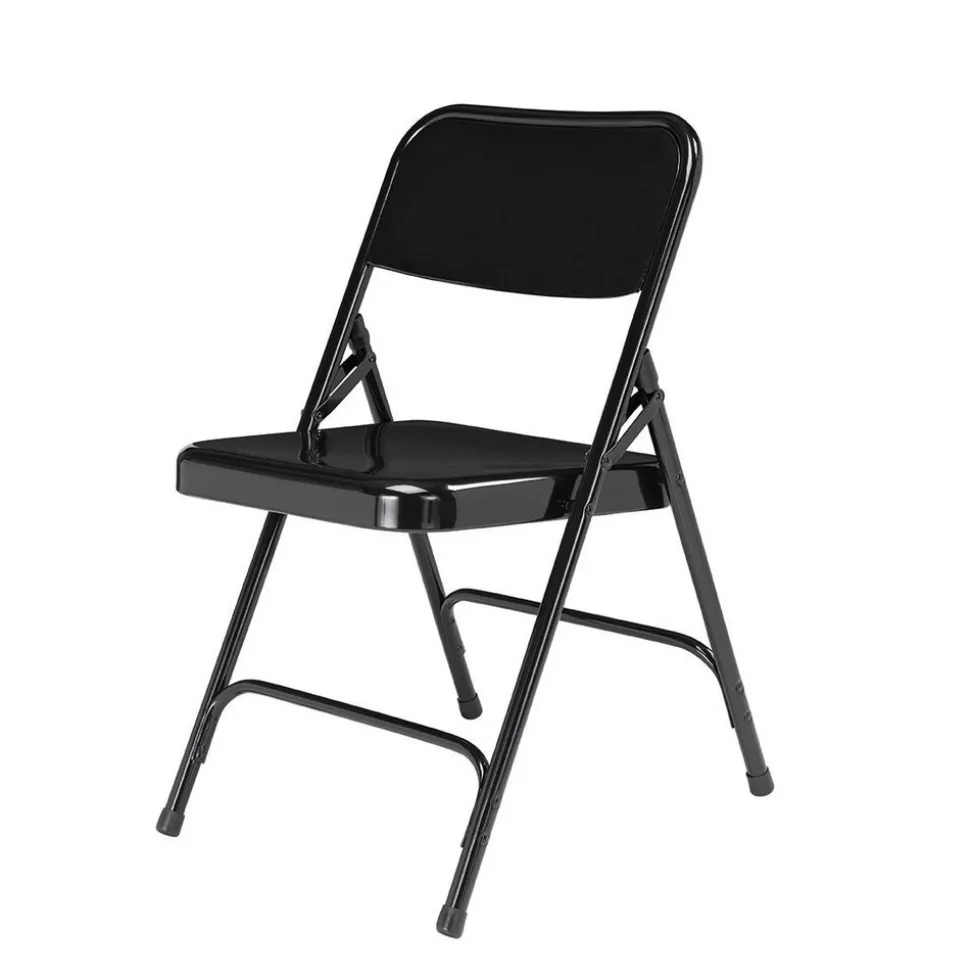 Pack of (4), 18-1/4" Wide x 20-1/4" Deep x 29-1/2" High, Steel Standard Folding Chairs
