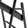 Pack of (4) 18-1/4" Wide x 18-1/2" Deep x 29-1/4" High, Steel Standard Folding Chairs