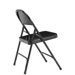 Pack of (4) 18-1/4" Wide x 18-1/2" Deep x 29-1/4" High, Steel Standard Folding Chairs