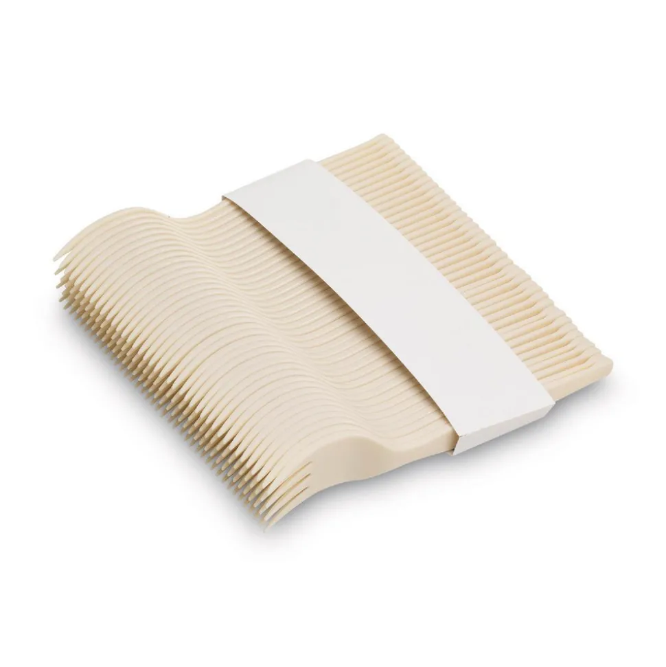 Paper & Plastic Cups, Plates, Bowls & Utensils: Flatware Type: Forks; Material: Plastic