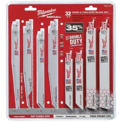 32 Pc. SAWZALL® Demo and THIN KERF™ Blade Set