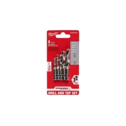 5 Pc. SHOCKWAVE™ Impact Duty Drill and Tap Bit Set. Metric