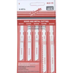 5 Pc. T-Shank Wood and Metal Assortment