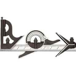 4 Piece, 12" Combination Square Set