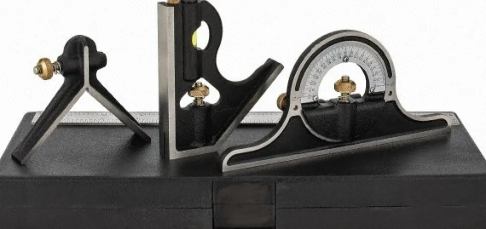 4 Piece, 12" Combination Square Set