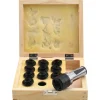11 Piece, 1" Shank Dia, Tension & Compression, Tapping Chuck Set