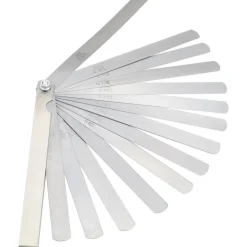 15 Piece, 0.002 to 0.025" Thick, Feeler Gage Set