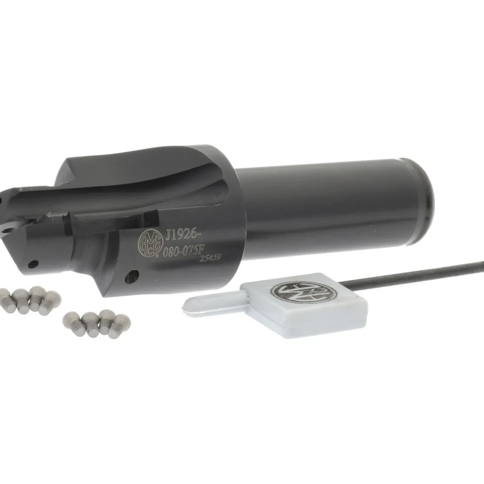 3/4-16, 0.688" Pilot Dia, 1.207" Spotface Dia, 0.688" Pilot Length, Tube Dash 8, Indexable Porting Tool