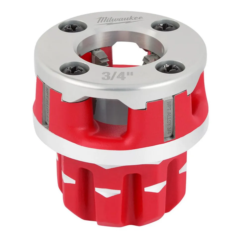 Pipe Threader Die Heads: For Pipe Size: 3/4 in; Thread Type: NPT; Thread Direction: Left Hand, Right Hand; Material: Aluminum
