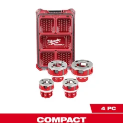 Pipe Threader Die Heads: For Pipe Size: 1/2 - 1-1/4 in; Thread Type: NPT; Thread Direction: Left Hand, Right Hand; Material: Aluminum