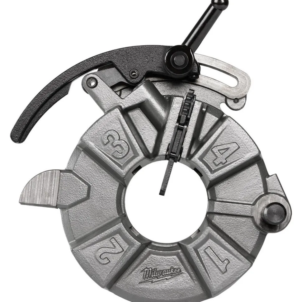 Pipe Threader Die Heads: For Pipe Size: 2 in; Thread Type: NPT; Thread Direction: Right Hand; Material: Metal
