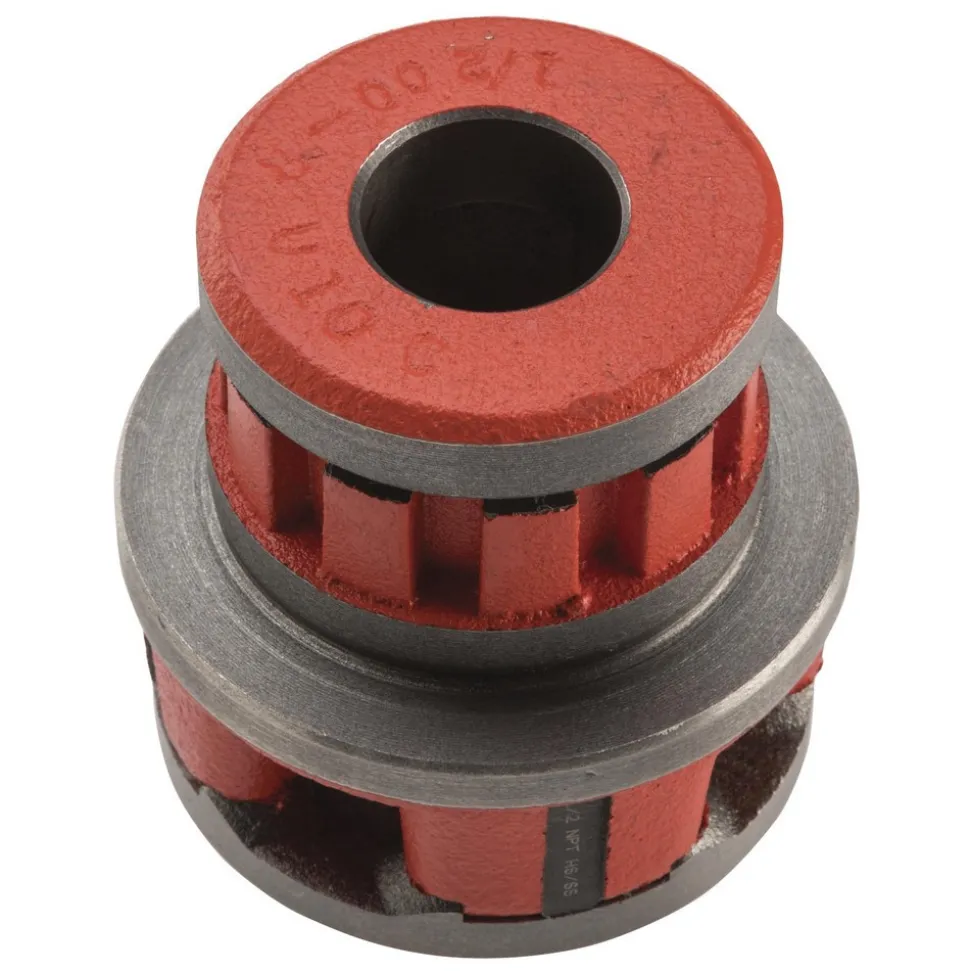 Pipe Threader Dies: Thread Size: 14; Thread Direction: Right Hand; Thread Standard: NPT; Material: High-Speed Steel