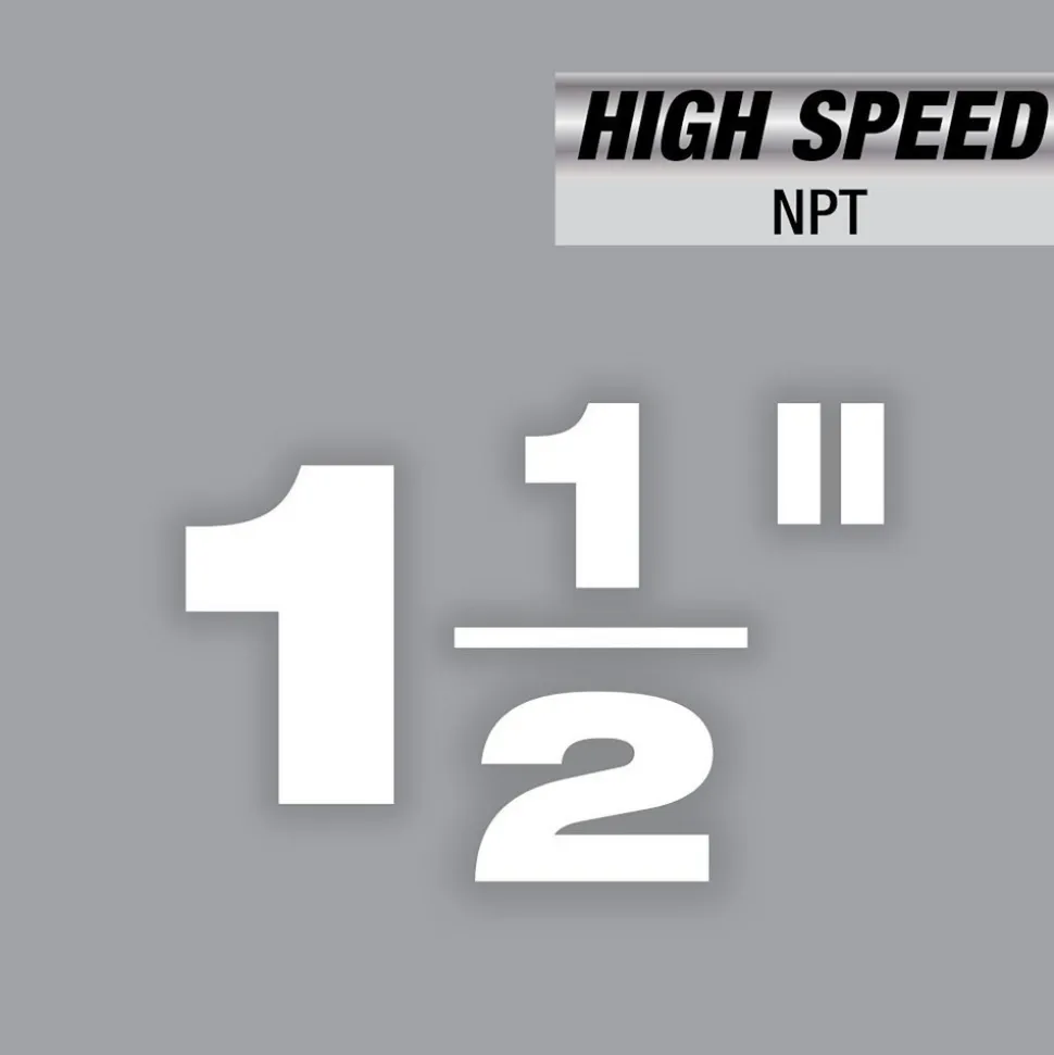 Pipe Threader Dies: Thread Size: 1-1/2 In; Thread Direction: Left Hand, Right Hand; Thread Standard: NPT; Material: High-Speed Steel