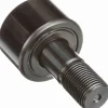 Plain Cam Follower: 2" Roller Dia, 1.25" Roller Width, 0.875" Stud Dia, 2" Stud Length