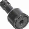 Plain Cam Follower: 0.625" Roller Dia, 0.4375" Roller Width, 0.3125" Stud Dia, 3/4" Stud Length