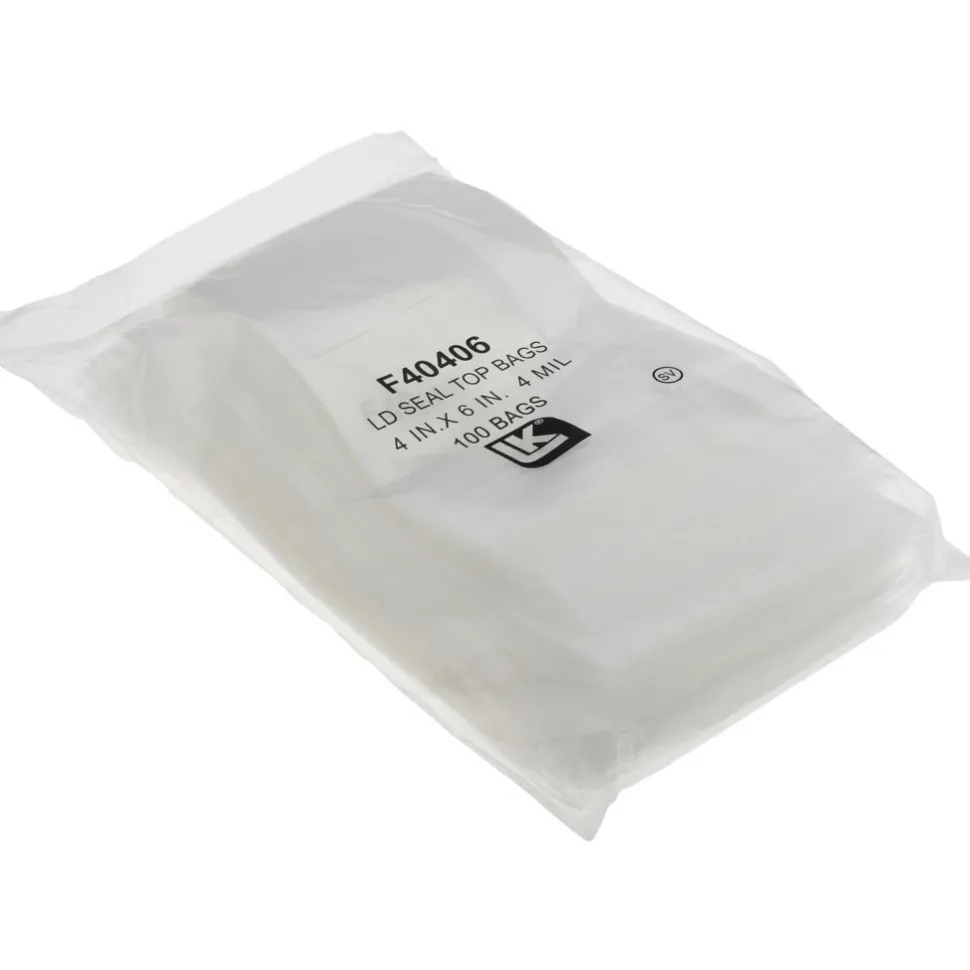 Plastic Bags: Polybags Type: Bag; Width (Inch): 4; Height (Inch): 6