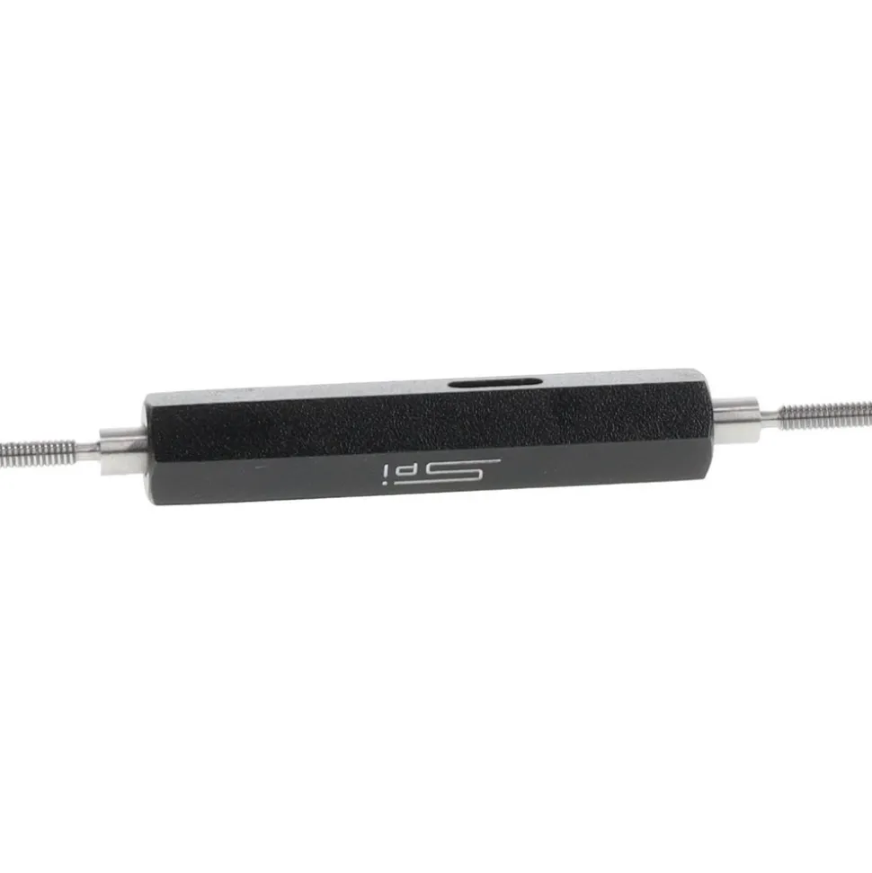 Plug Thread Gage: M2x0.4 Thread, 6H Class, Double End, Go & No Go