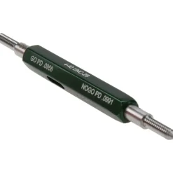 Plug Thread Gage: #4-40 Thread, 2B Class, Double End, Go & No Go