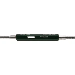 Plug Thread Gage: #4-40 Thread, 2B Class, Double End, Go & No Go