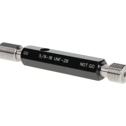 Plug Thread Gage: 5/8-18 Thread, 2B Class, Double End, Go & No Go