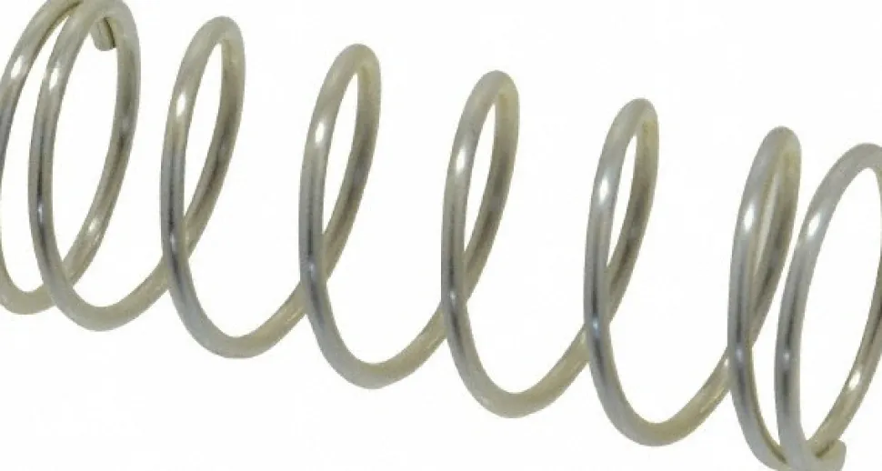 Precision Compression Spring: 0.6000" OD, 1-1/2" Free Length