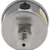 Pressure Gauge: 2" Dial, 160 psi, 1/4" Thread, NPT, Center Back Mount