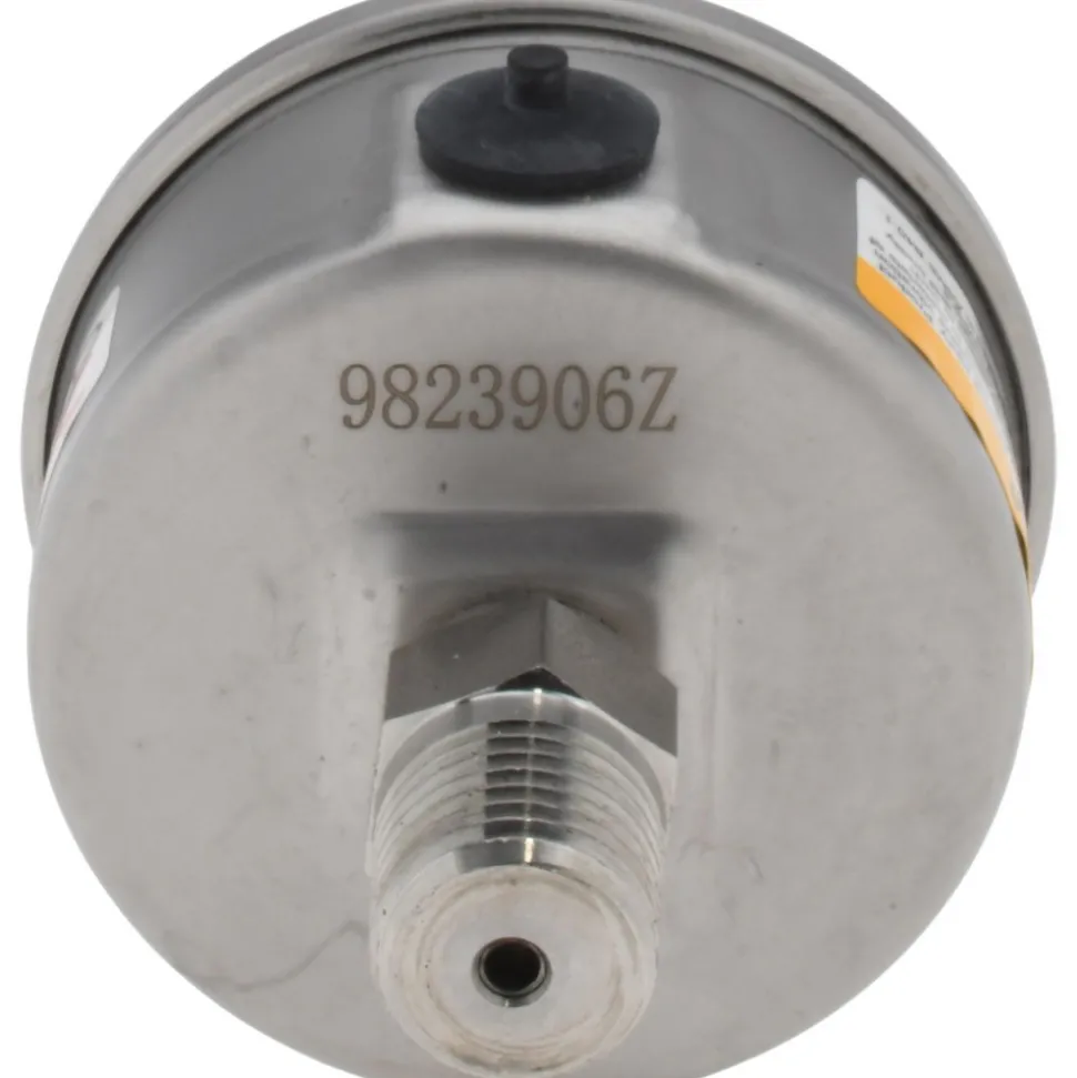 Pressure Gauge: 2" Dial, 160 psi, 1/4" Thread, NPT, Center Back Mount