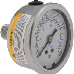 Pressure Gauge: 2