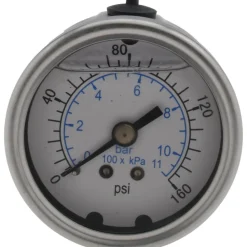Pressure Gauge: 2