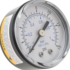 Pressure Gauge: 2