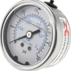 Pressure Gauge: 2