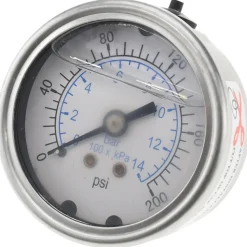 Pressure Gauge: 2