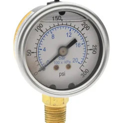 Pressure Gauge: 2