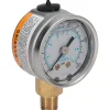 Pressure Gauge: 1-1/2" Dial, 100 psi, 1/8" Thread, NPT, Lower Mount