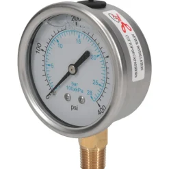 Pressure Gauge: 2-1/2
