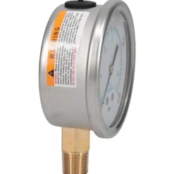 Pressure Gauge: 2-1/2