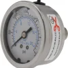 Pressure Gauge: 2" Dial, 300 psi, 1/4" Thread, NPT, Center Back Mount