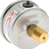 Pressure Gauge: 2" Dial, 3,000 psi, 1/4" Thread, NPT, Center Back Mount