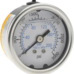 Pressure Gauge: 2