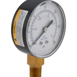 Pressure Gauge: 2-1/2