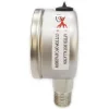 Pressure Gauge: 2" Dial, 100 psi, 1/4" Thread, NPT, Lower Mount