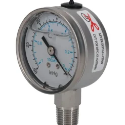 Pressure Gauge: 2