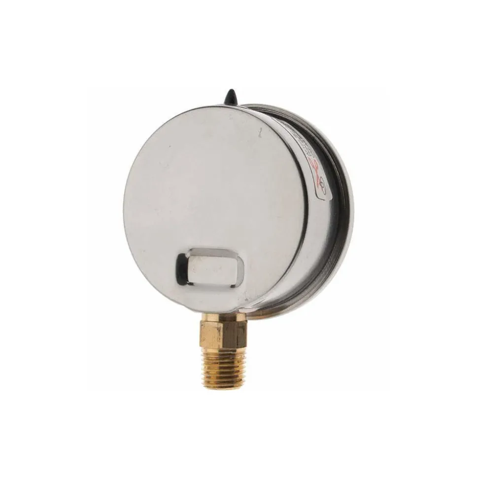 Pressure Gauge: 2-1/2" Dial, 1/4" Thread, NPT