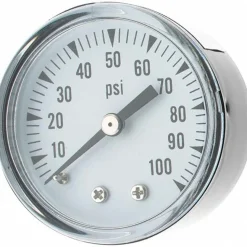 Pressure Gauge: 2
