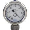 Pressure Gauge: 2-1/2" Dial, 0 to 30 psi, 1/4" Thread, NPT, Lower Mount
