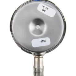 Pressure Gauge: 2-1/2" Dial, 0 to 160 psi, 1/4" Thread, NPT, Lower Mount