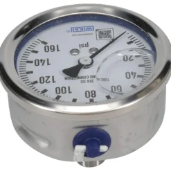 Pressure Gauge: 2-1/2